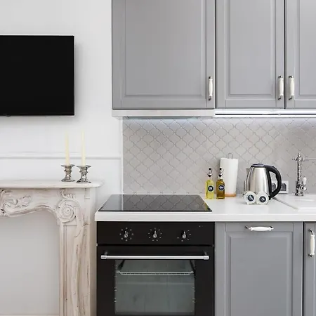 아파트 Elegancki Dla Czterech Osob Z Jedna Sypialnia W Warszawie By Renters 바르샤바